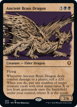 Ancient Brass Dragon (Showcase) [CLB - 389]