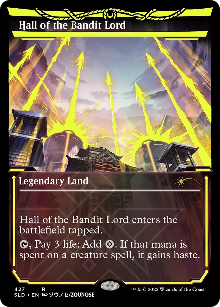 Hall of the Bandit Lord (Neon Yellow)