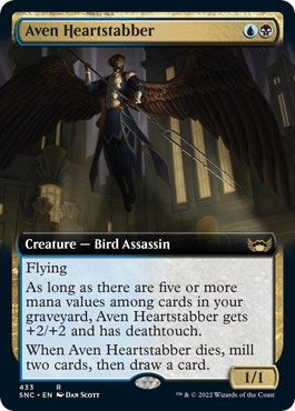 Aven Heartstabber (Extended Art) [SNC - 433]