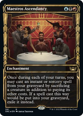 Maestros Ascendancy (Gilded Foil) [SNC - 381]
