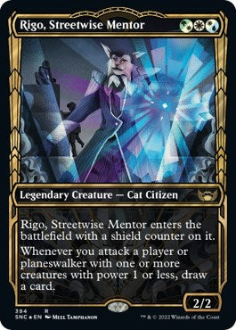 Rigo, Streetwise Mentor (Gilded Foil)