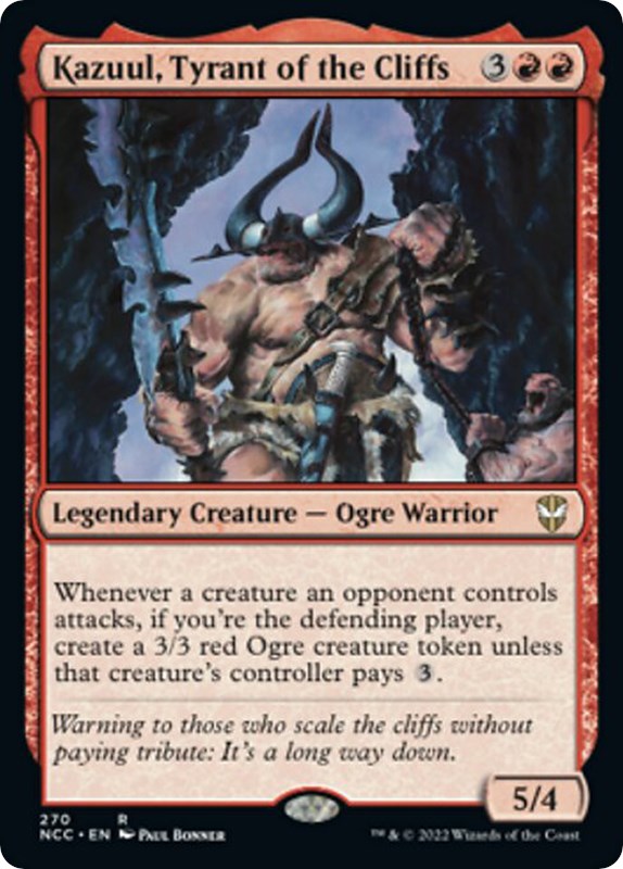 Kazuul, Tyrant of the Cliffs [NCC - 270]