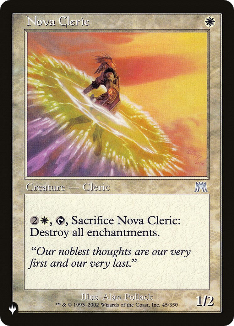 Nova Cleric [LIST - 45/350]
