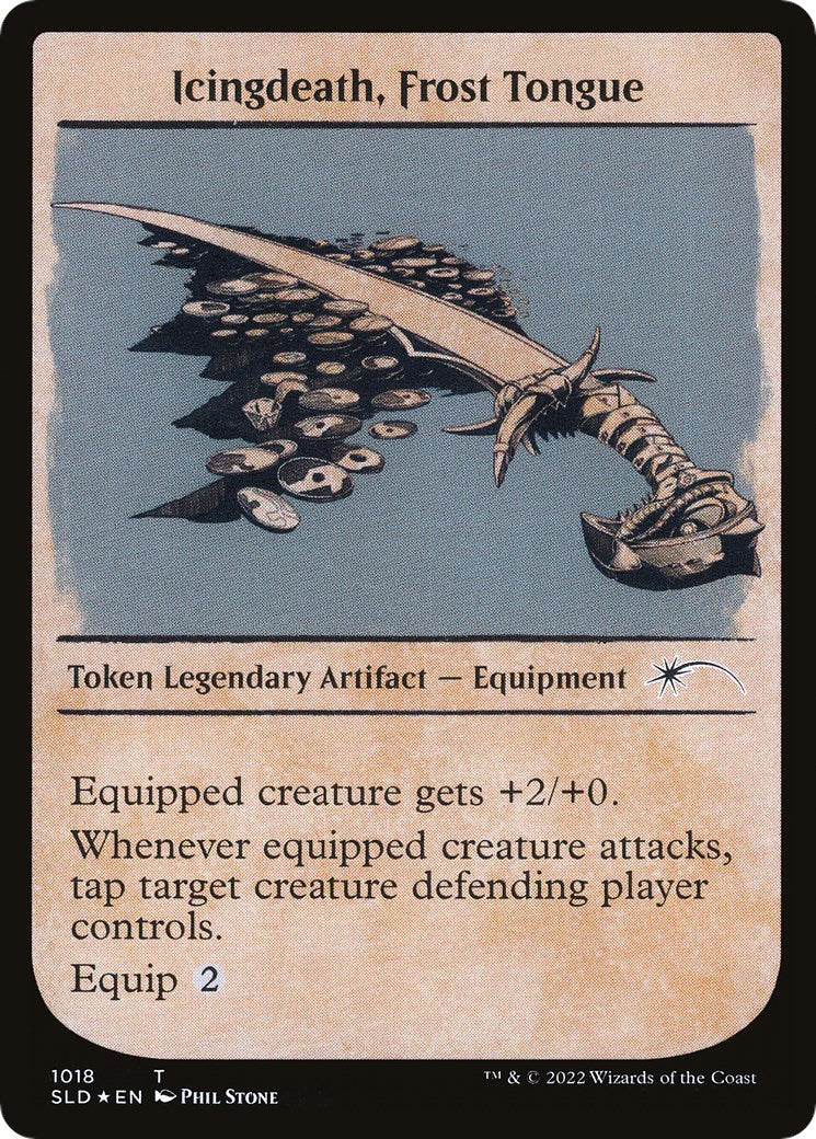 Icingdeath, Frost Tongue Token (Showcase)