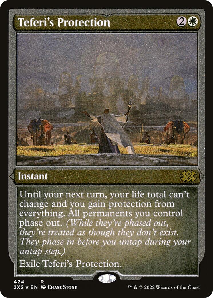 Teferi's Protection (Foil Etched) [2X2 - 424]