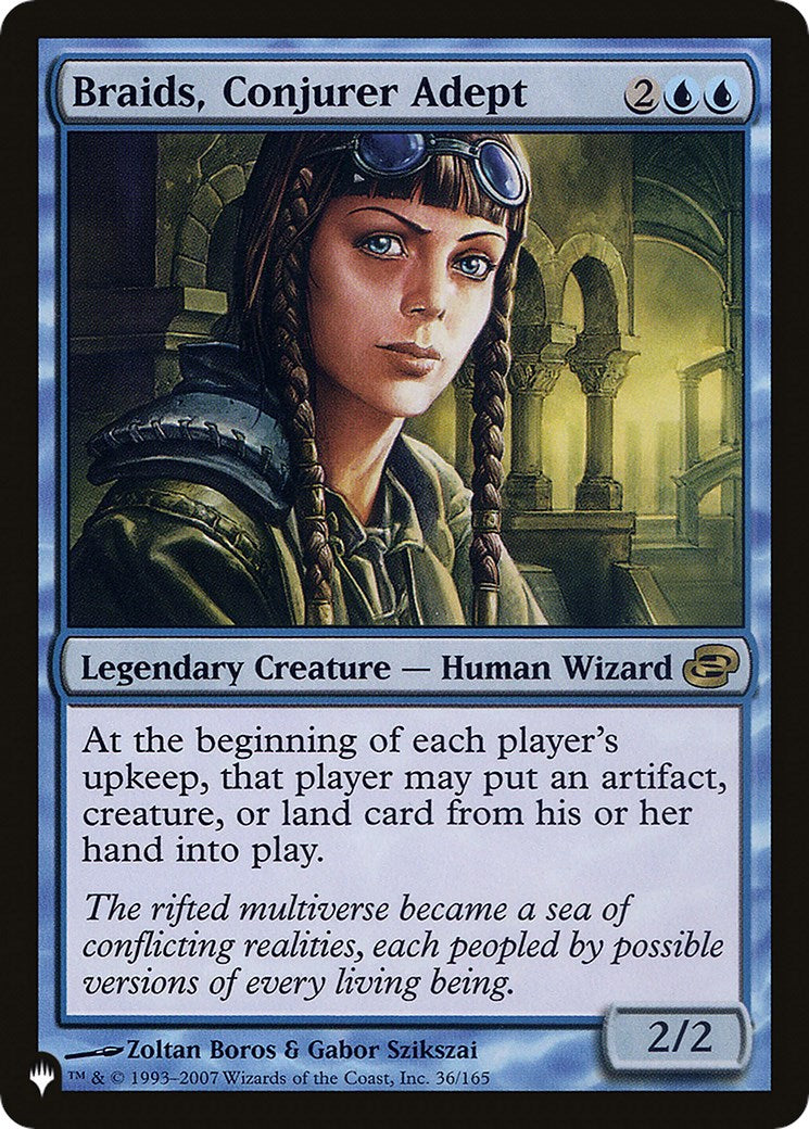 Braids, Conjurer Adept [LIST - 36/165]