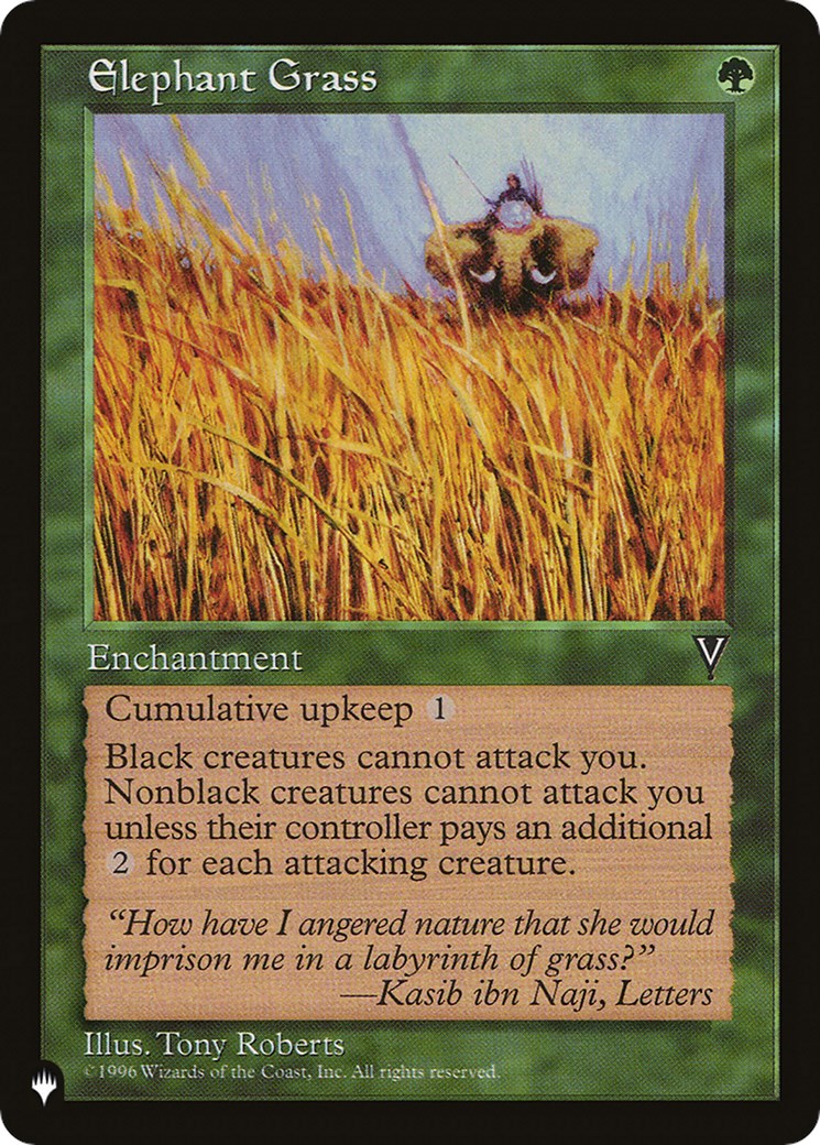 Elephant Grass [LIST - N/A]
