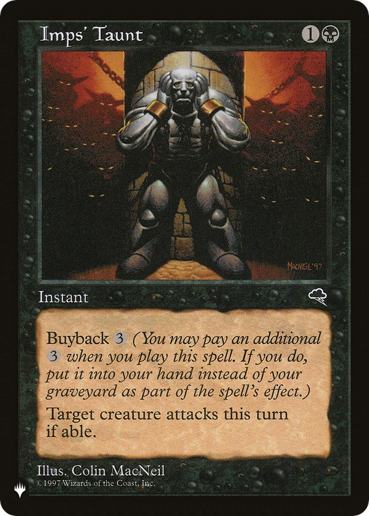 Imps' Taunt [LIST - N/A]