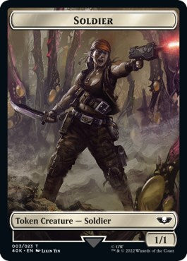 Soldier (003) // Sicarian Infiltrator Double-Sided Token