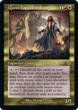 Queen Kayla bin-Kroog (Retro Frame) (BRO Bundle)