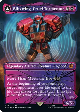 Blitzwing, Cruel Tormentor (Shattered Glass) [BOT - 19]