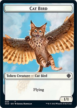 Cat Bird // Faerie Double-Sided Token