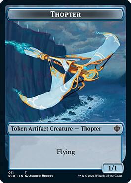 Pegasus // Thopter Double-Sided Token (Back)