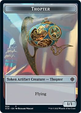 Elephant // Thopter Double-Sided Token (Back)