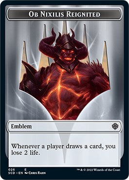 Emblem - Ob Nixilis Reignited Double-Sided Token