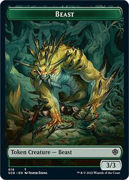 Beast Double-Sided Token (Back)