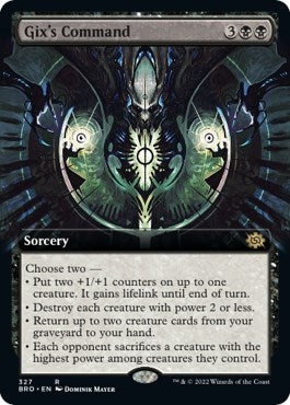 Gix's Command (Extended Art) [BRO - 327]