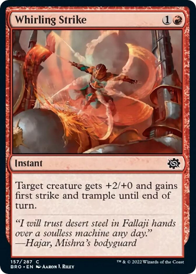 Whirling Strike [BRO - 157]