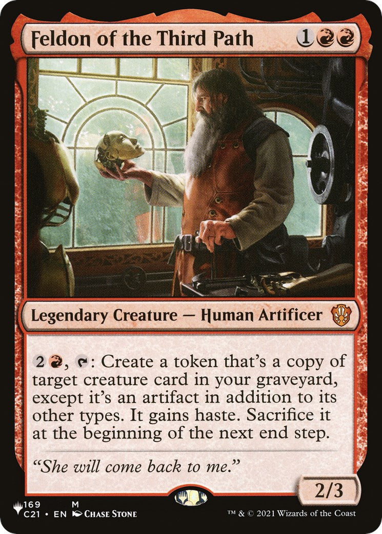 Feldon of the Third Path [LIST - 169/081]