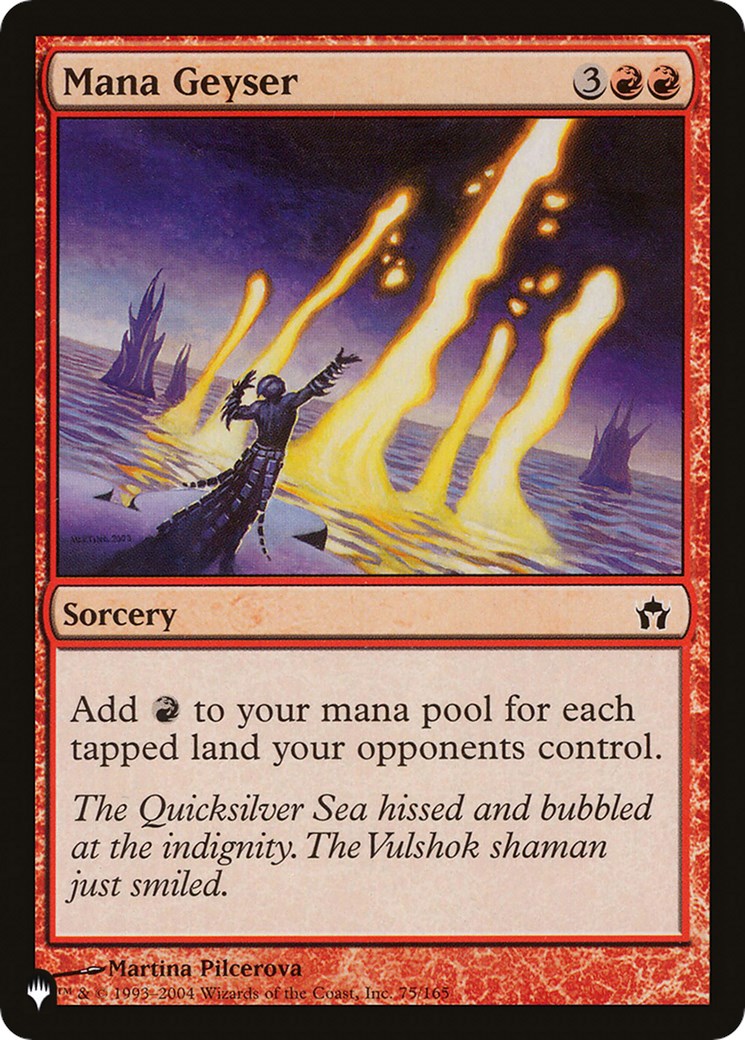Mana Geyser [LIST - 75/165]