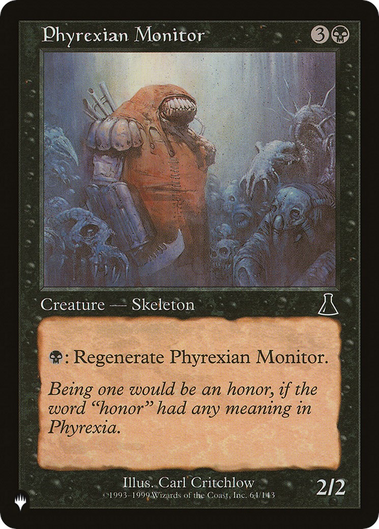 Phyrexian Monitor [LIST - 64/143]