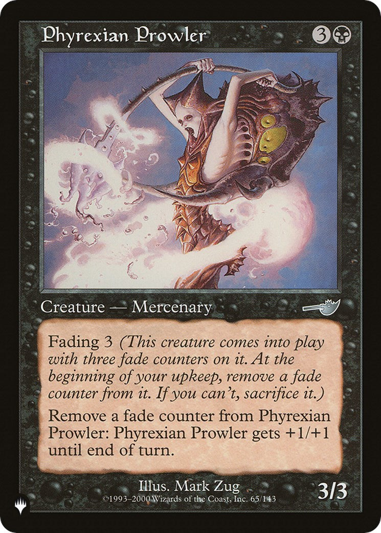 Phyrexian Prowler [LIST - 65/143]