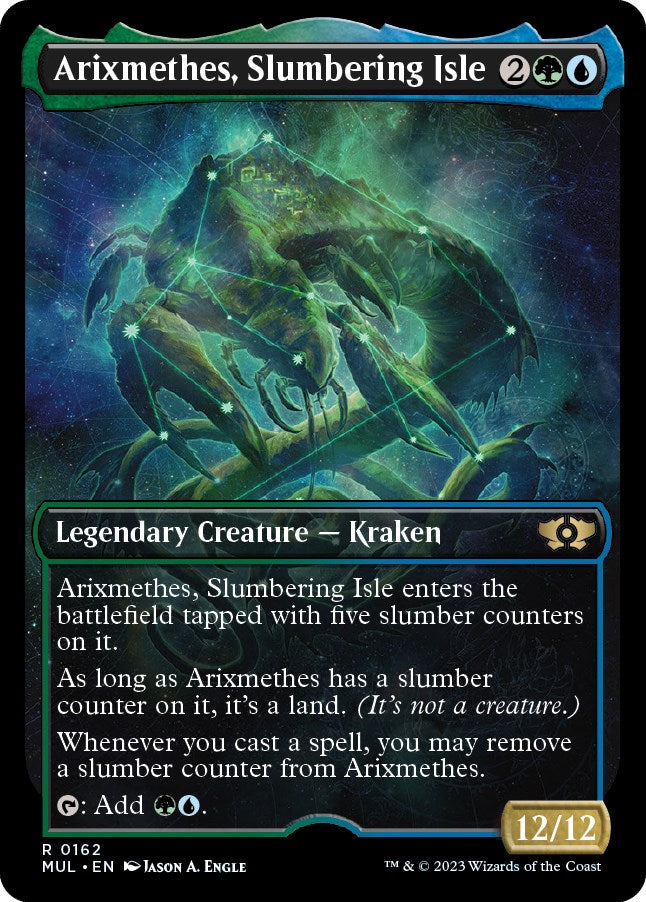 Arixmethes, Slumbering Isle (Halo Foil)
