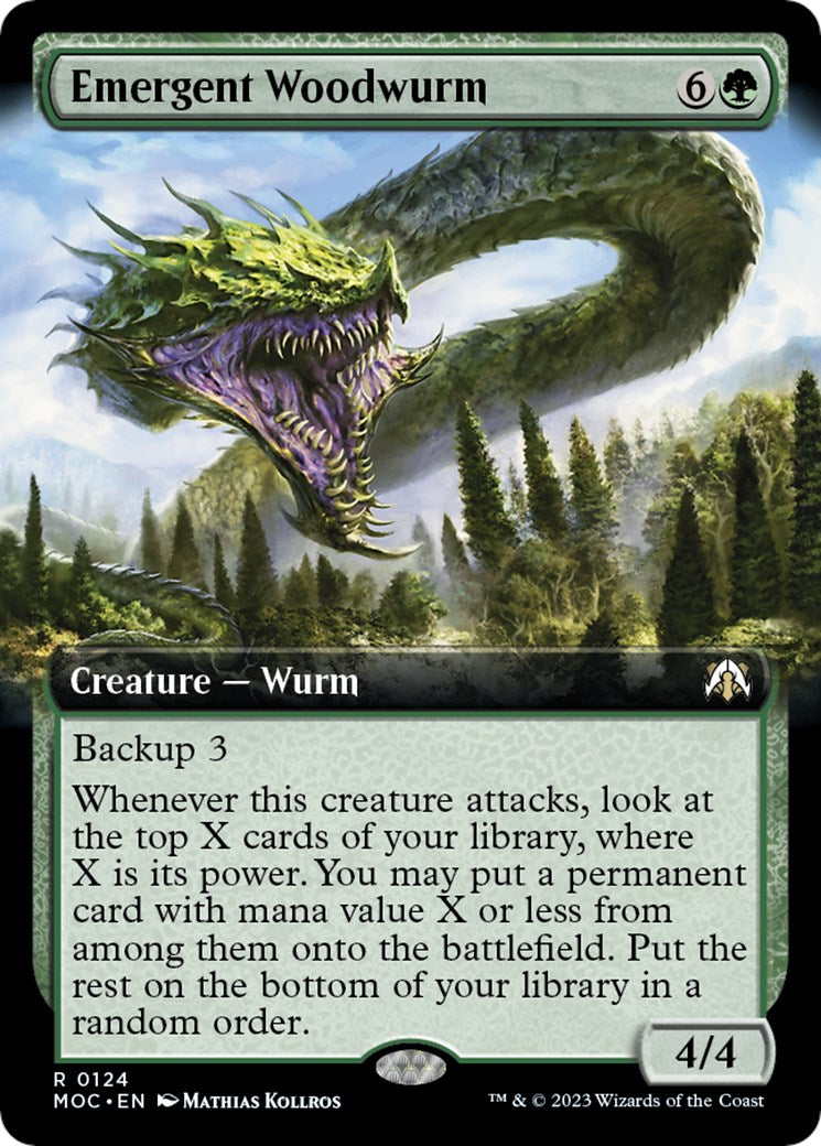 Emergent Woodwurm (Extended Art) [MOC - 124]