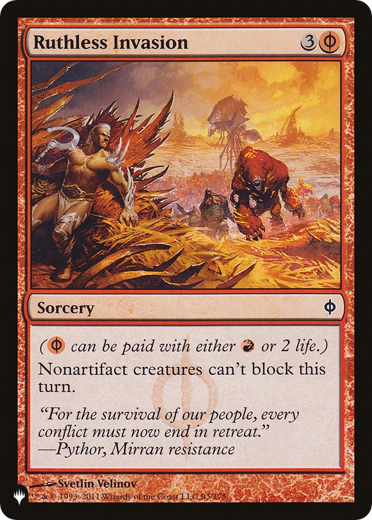 Ruthless Invasion [LIST - 93/175]