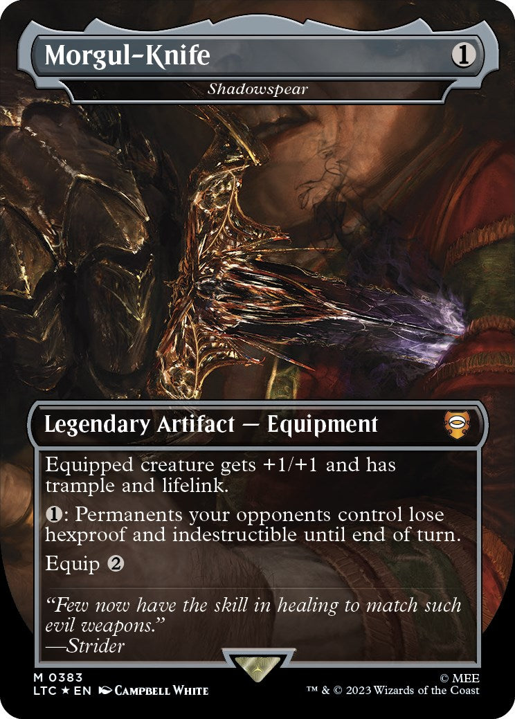 Morgul-Knife - Shadowspear (Surge Foil) [LTC - 383]