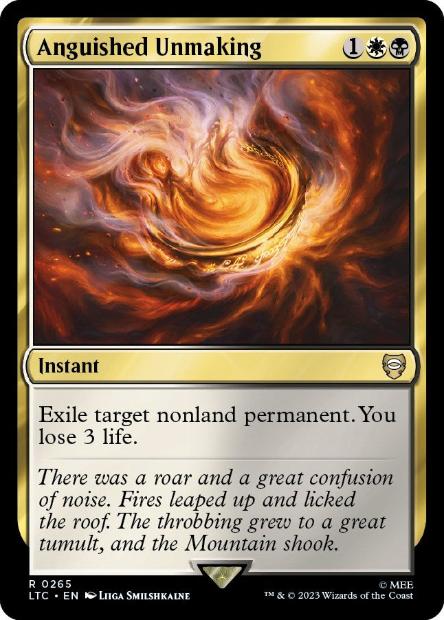 Anguished Unmaking [LTC - 265]