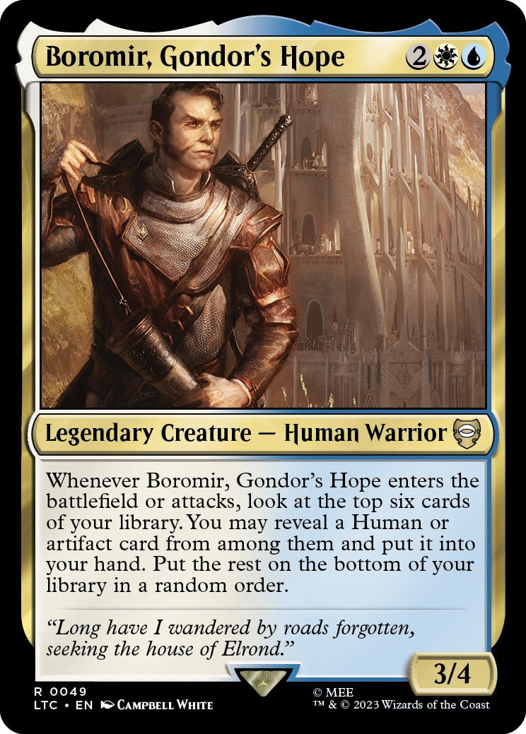 Boromir, Gondor's Hope [LTC - 49]