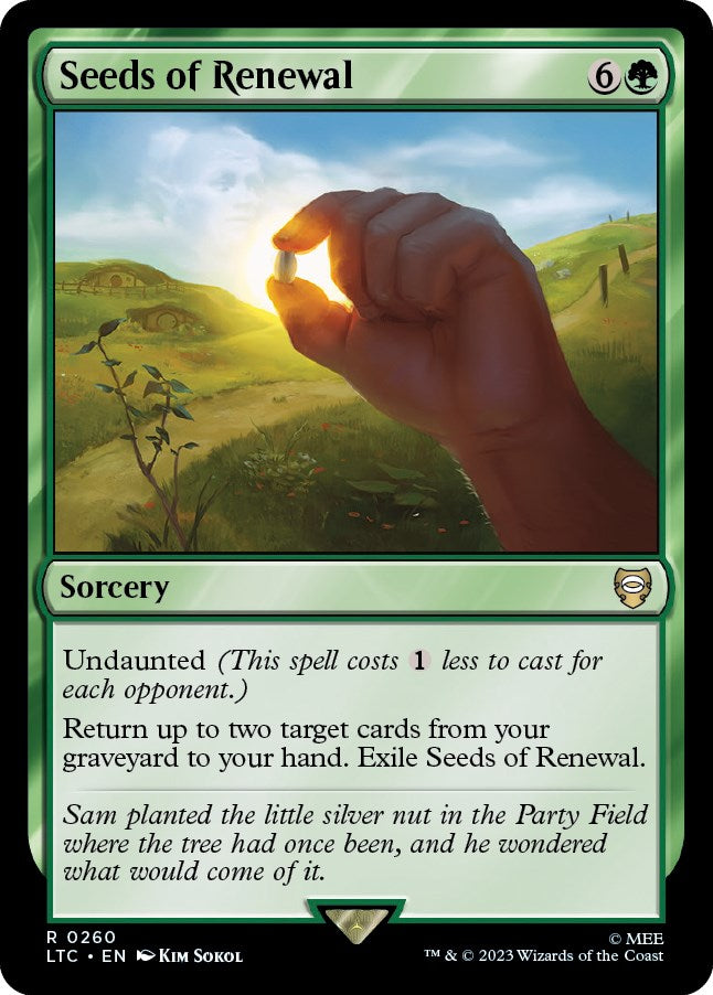 Seeds of Renewal [LTC - 260]