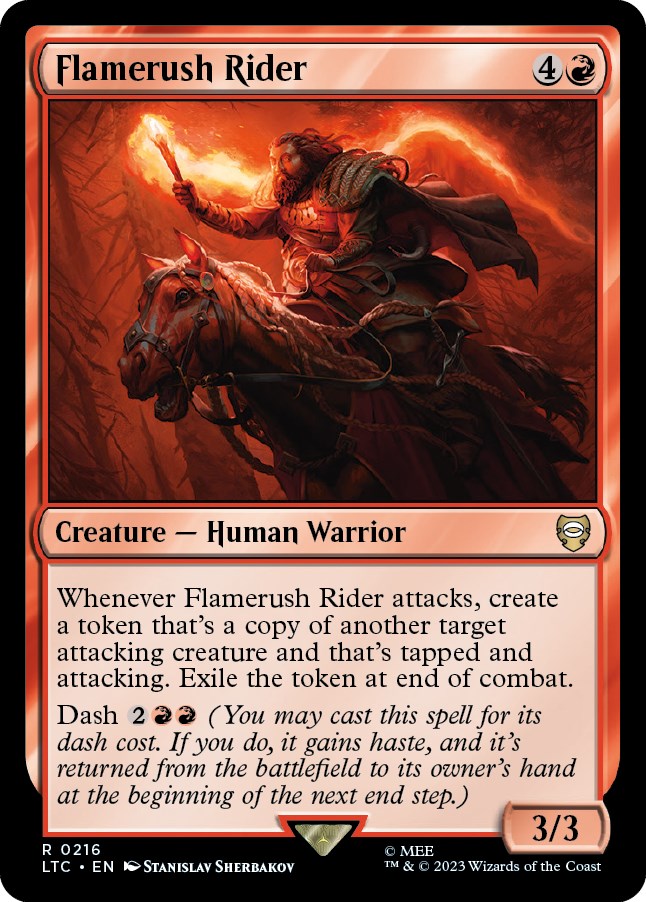 Flamerush Rider [LTC - 216]