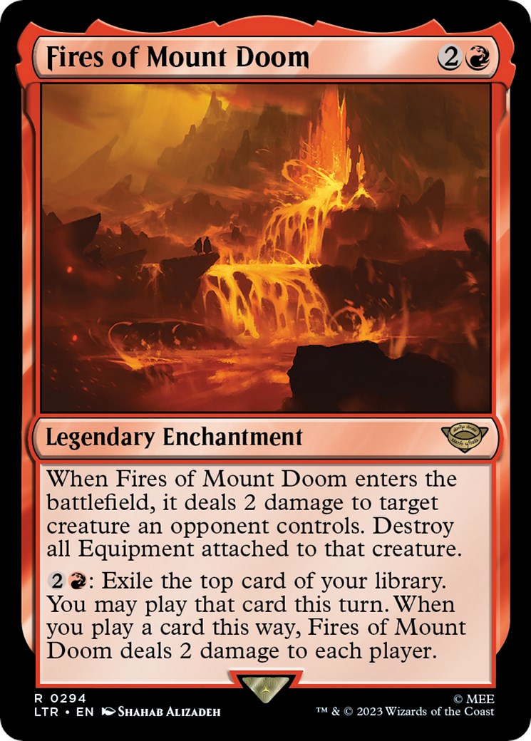Fires of Mount Doom [LTR - 294]