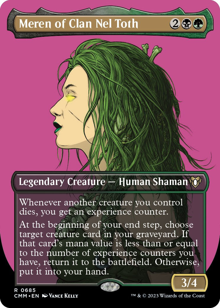Meren of Clan Nel Toth (Borderless) [CMM - 685]