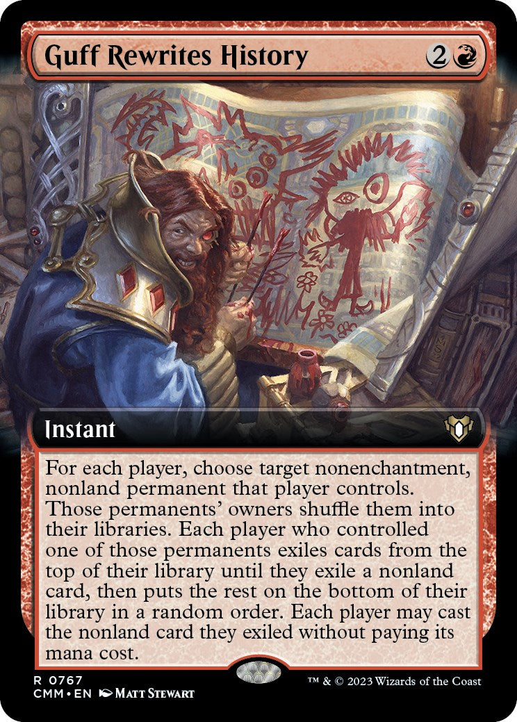 Guff Rewrites History (Extended Art) [CMM - 767]