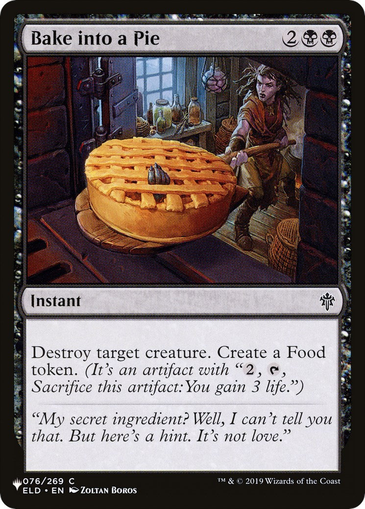 Bake into a Pie [LIST - 076/269]