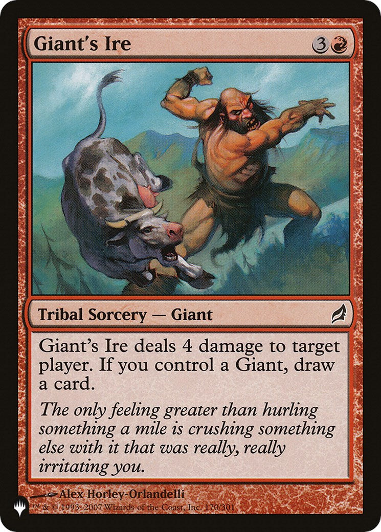 Giant's Ire [LIST - 170/301]