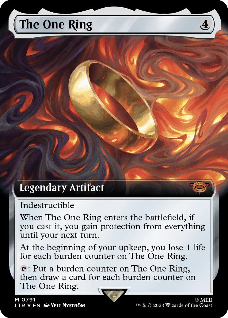The One Ring (Extended Art) (Surge Foil) [LTR - 791]