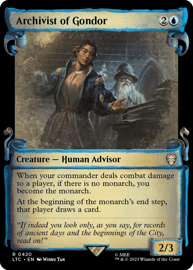 Archivist of Gondor (Showcase Scrolls)