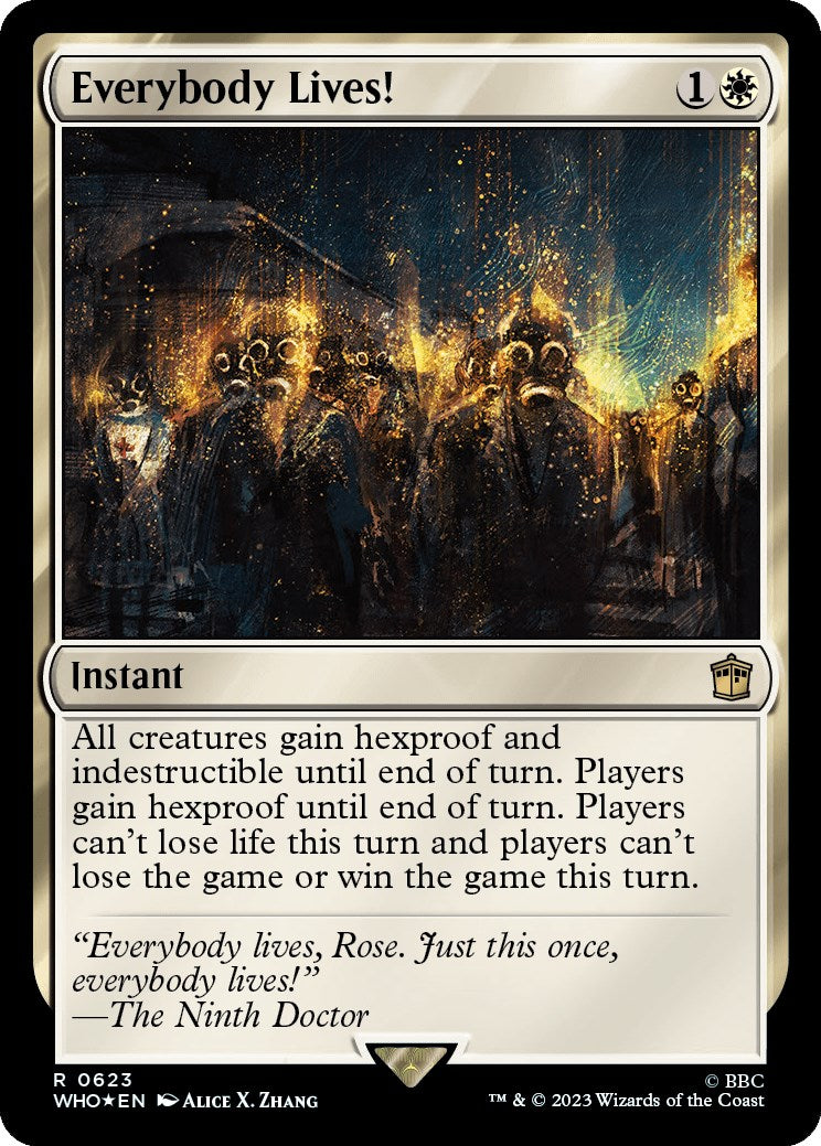 Everybody Lives! (Surge Foil) [WHO - 623]