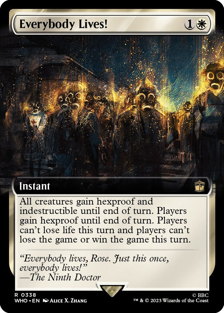 Everybody Lives! (Extended Art) [WHO - 338]