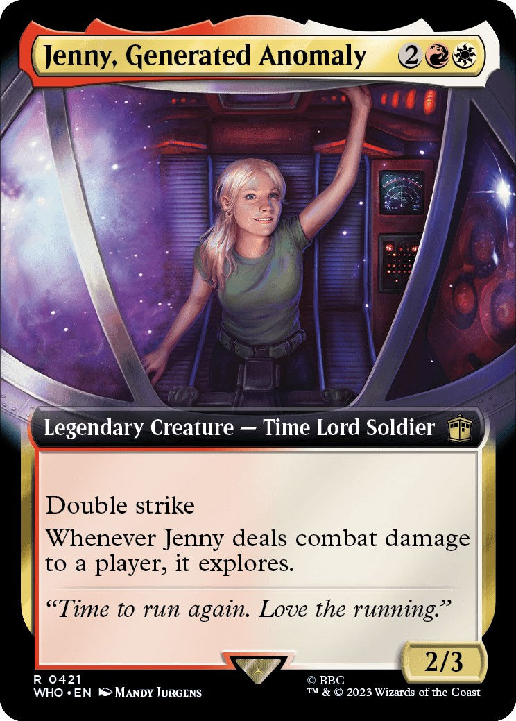 Jenny, Generated Anomaly (Extended Art) [WHO - 421]