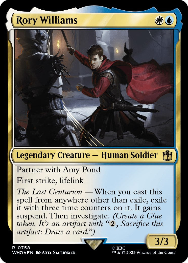 Rory Williams (Surge Foil) [WHO - 758]