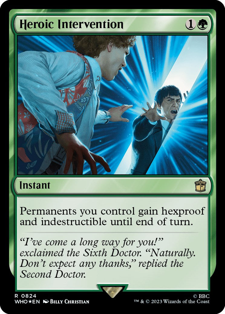 Heroic Intervention (Surge Foil) [WHO - 824]