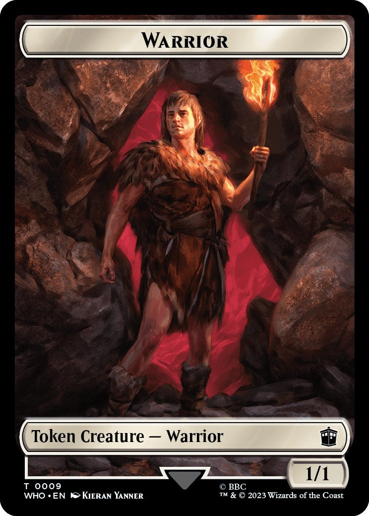Warrior // Beast Double-Sided Token