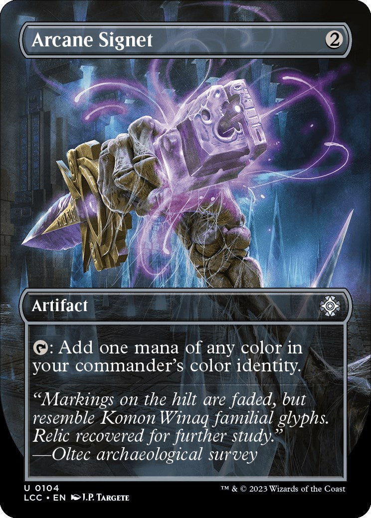 Arcane Signet (Borderless) [LCC - 104]