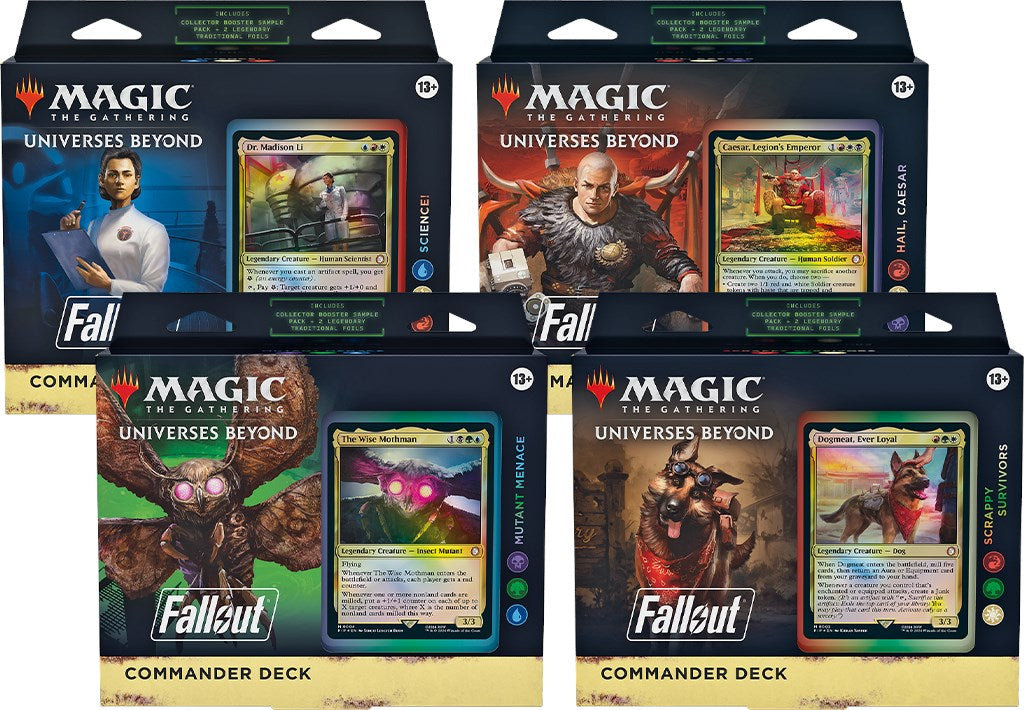 Universes Beyond: Fallout Commander Deck Case [PIP]