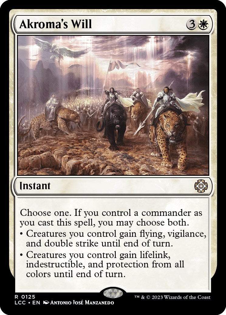 Akroma's Will [LCC - 125]